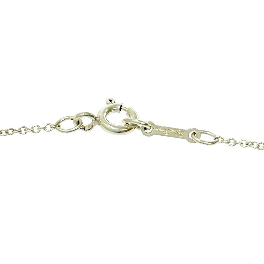 TIFFANY Co Silver Paloma Picasso Loving Heart Necklace - Picture 3 of 7